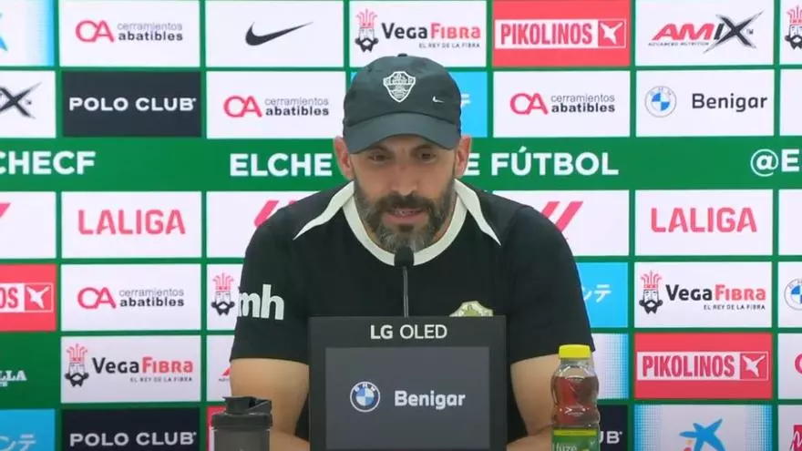 Eder Sarabia se emociona ante el posible ascenso del Elche