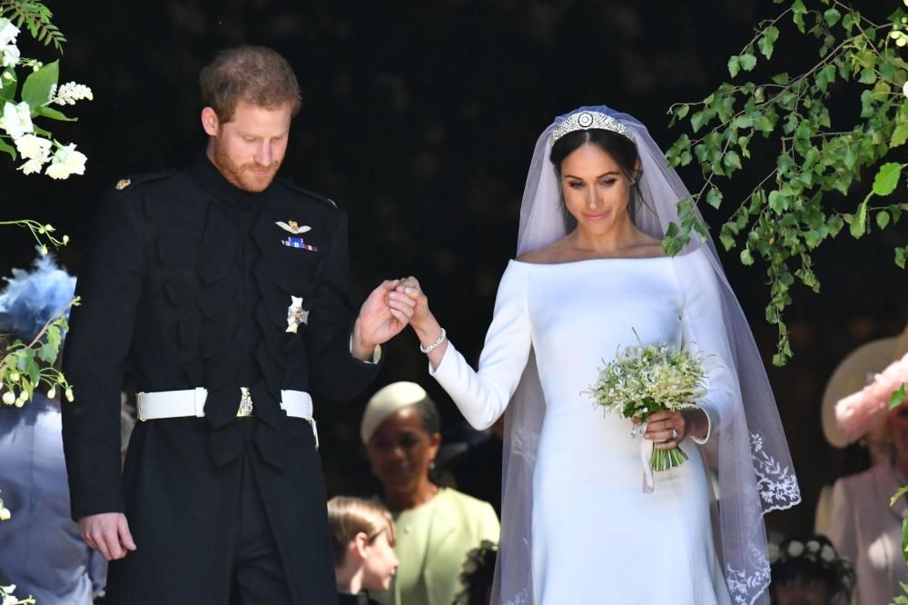 El príncipe Harry y Meghan Markle, marido y mujer