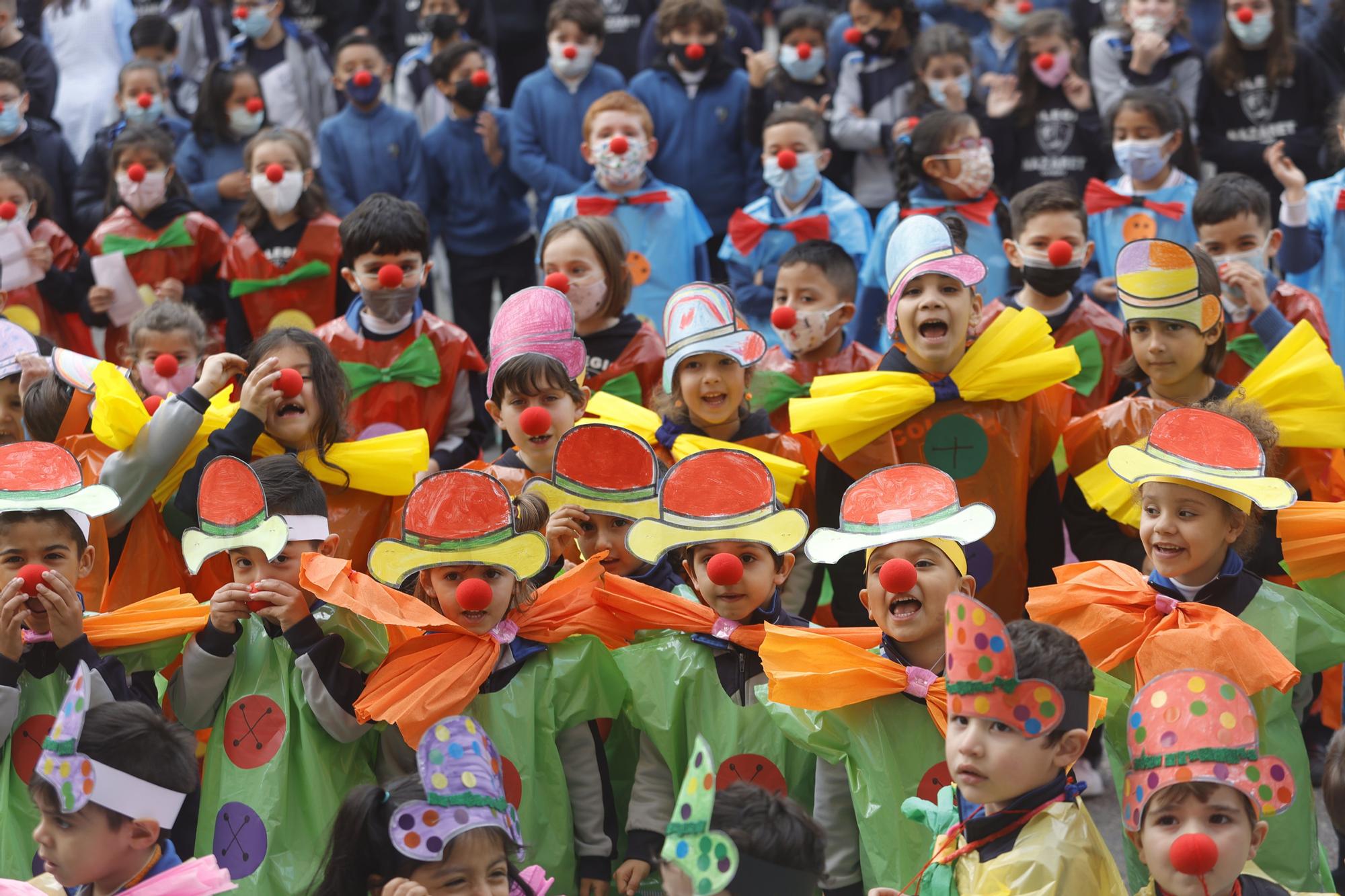 El carnaval más solidario de la mano del colegio Nazaret