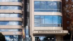 Archivo - Exterior de la sede de la Audiencia Provincial de Madrid, a 28 de enero de 2026, en Madrid (España).