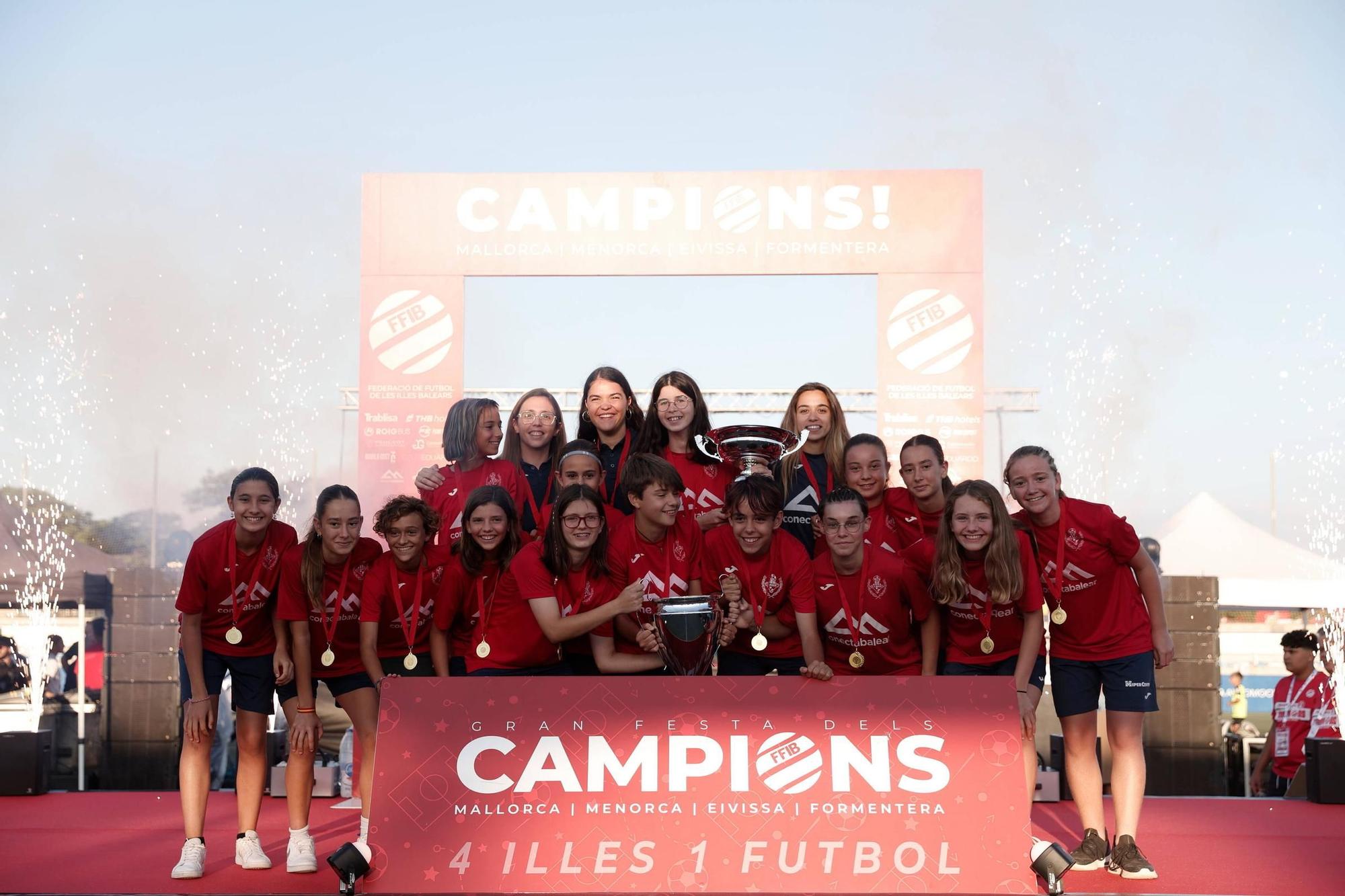 Gran Festa dels Campions del futbol base de Mallorca