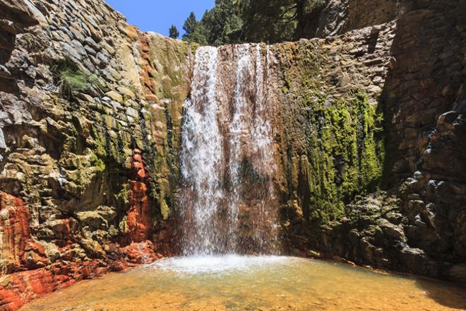 Cascada de Colores, Caldera de Taburiente.