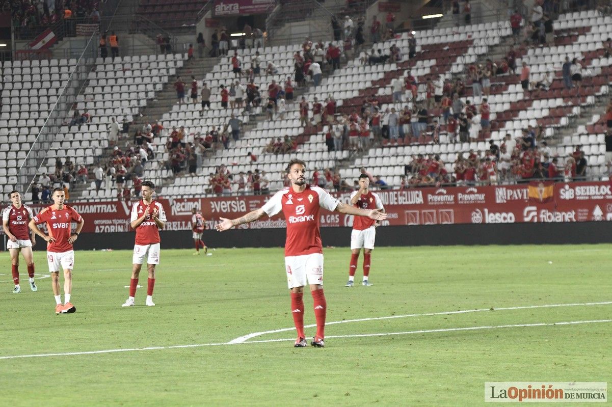 Así fue el encuentro del play off del Real Murcia y el Nástic en la lucha por el ascenso