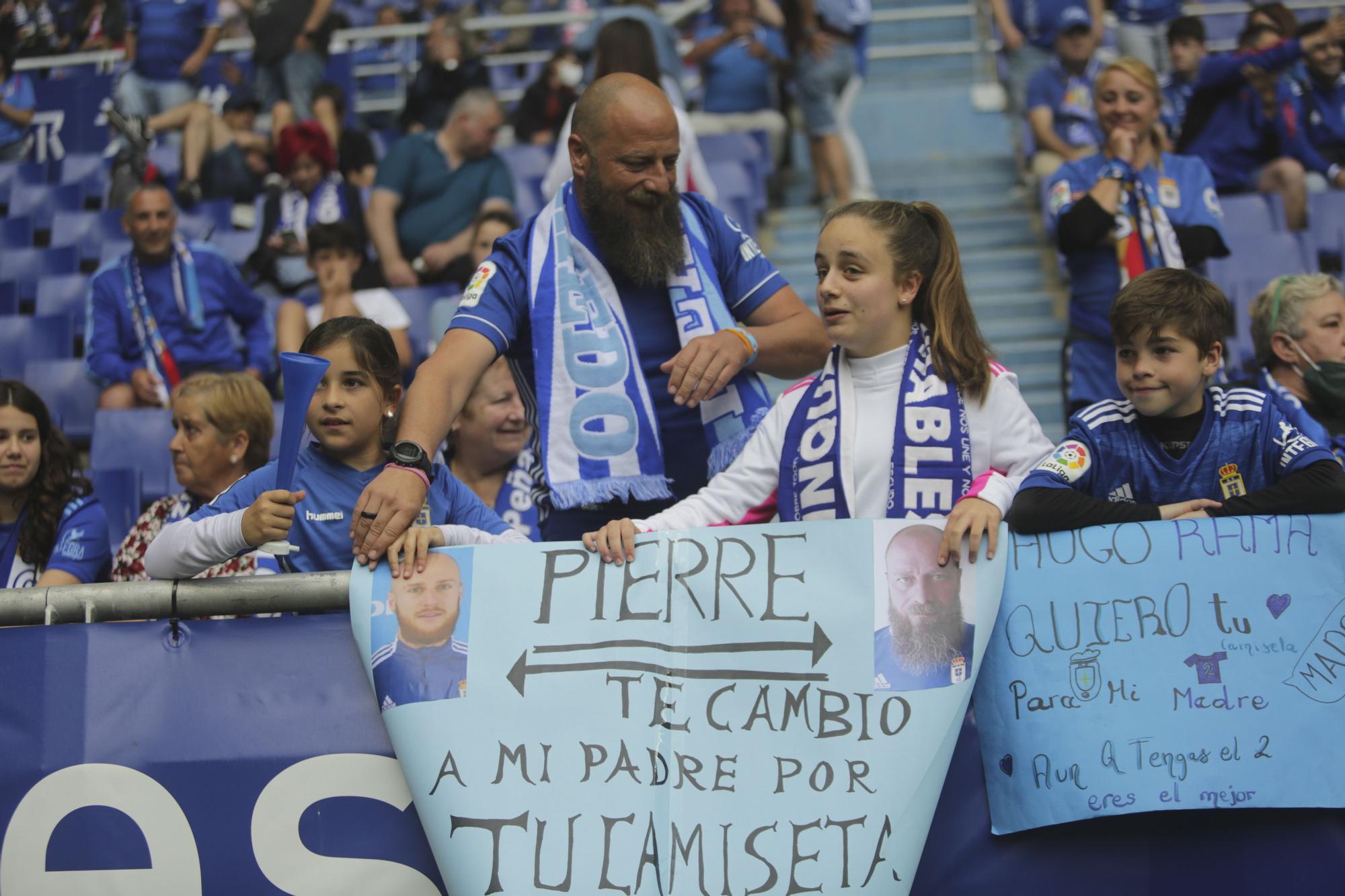 ¿Estuviste en el partido entre el Real Oviedo y el Ibiza? Búscate en esta galería de fotos