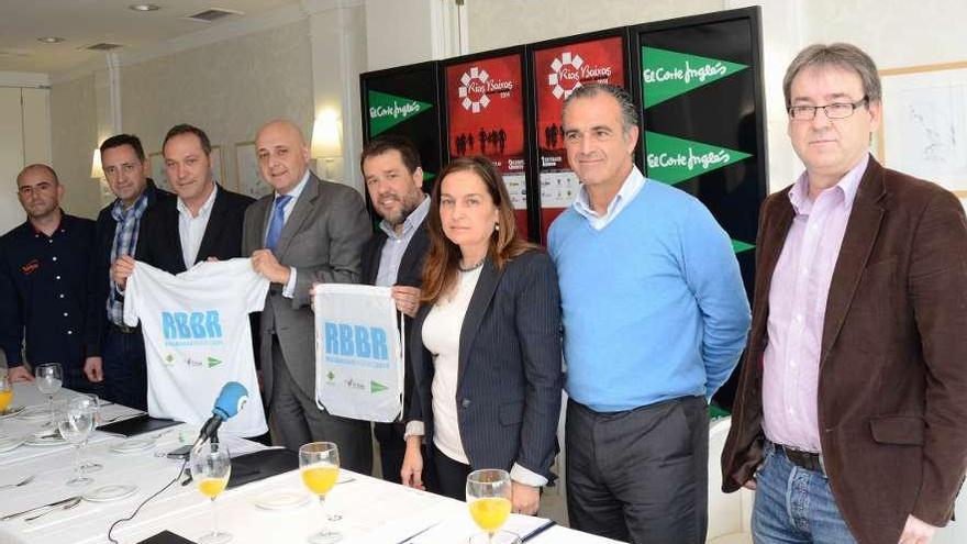 Imagen de la presentación ayer en Vigo de la Rías Baixas Bike Race. // FDV