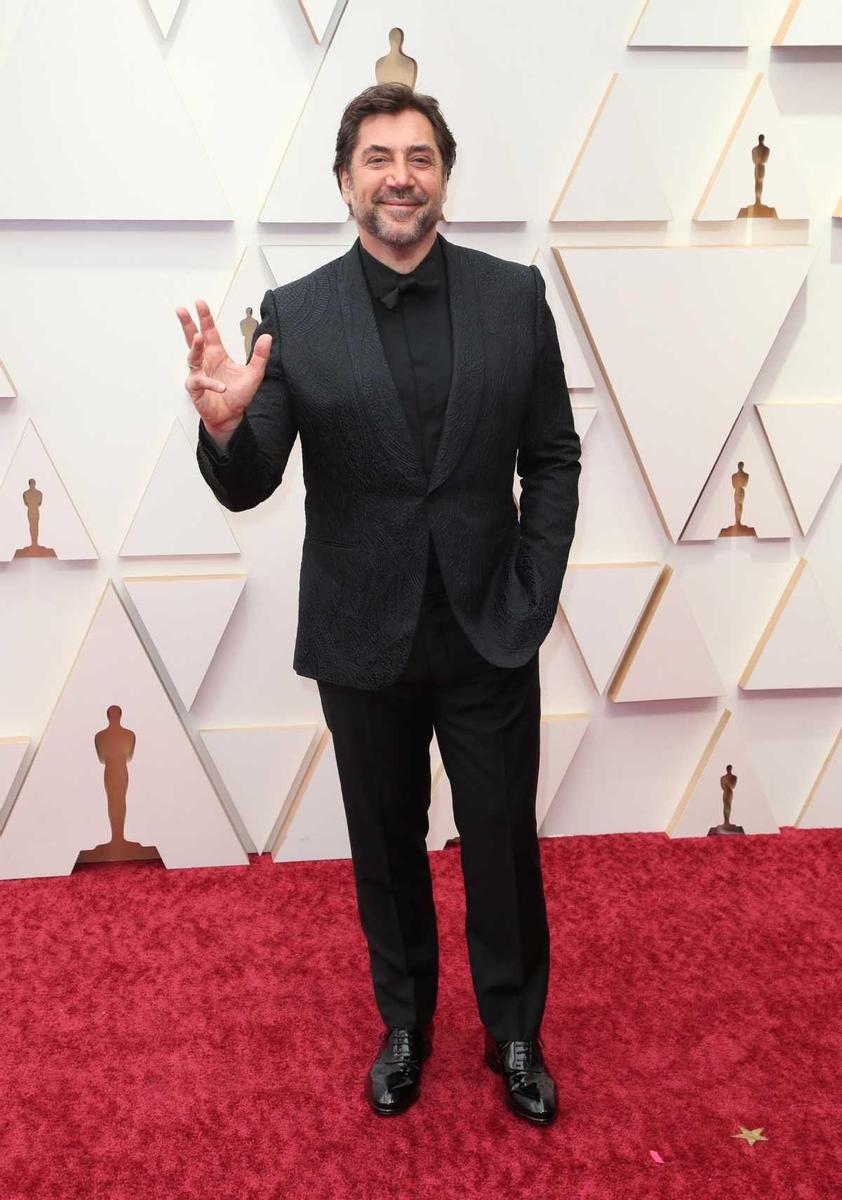 Javier Bardem en los Premios Oscar 2022