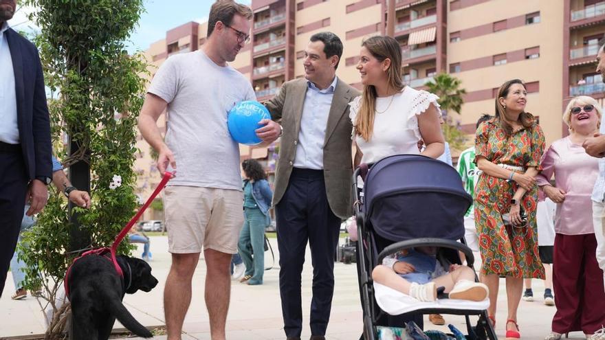 Juanma Moreno, en el bastión andaluz de Pedro Sánchez: 