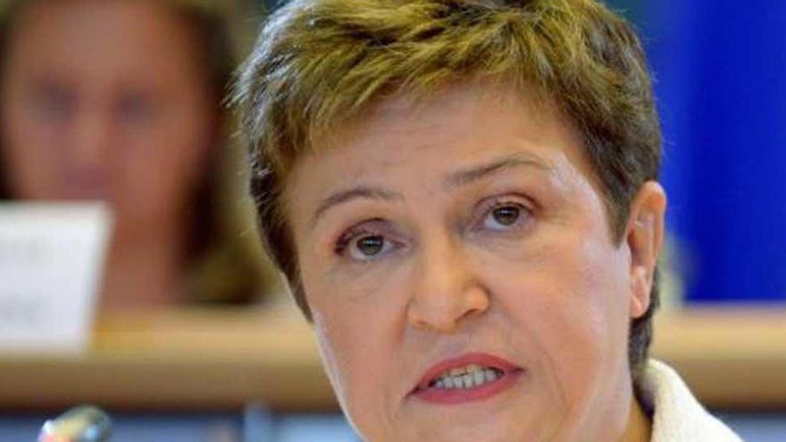 La directora del FMI, Kristalina Georgieva.