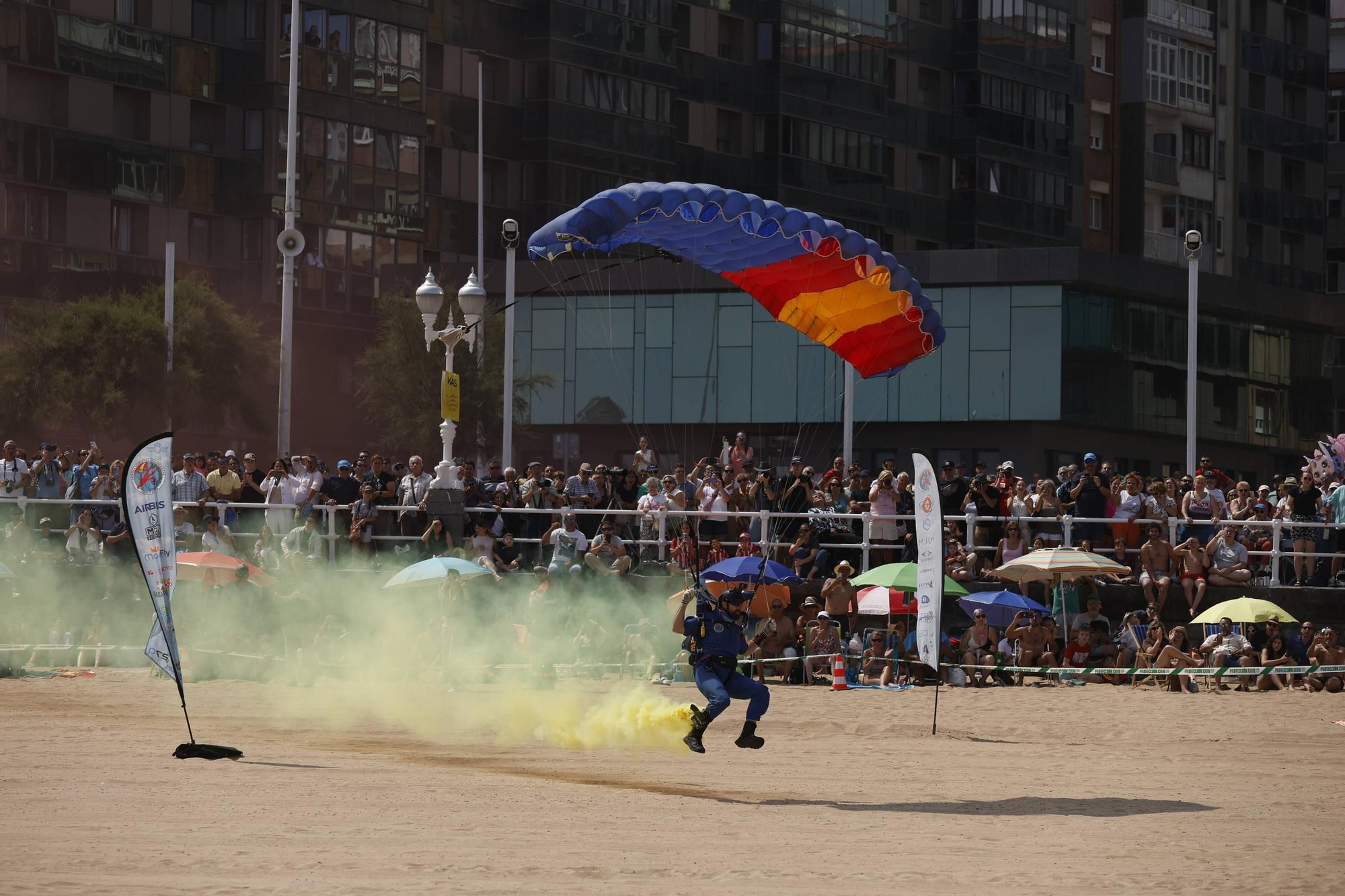 El espectacular y multitudinario Festival Aéreo de Gijón, en imágenes