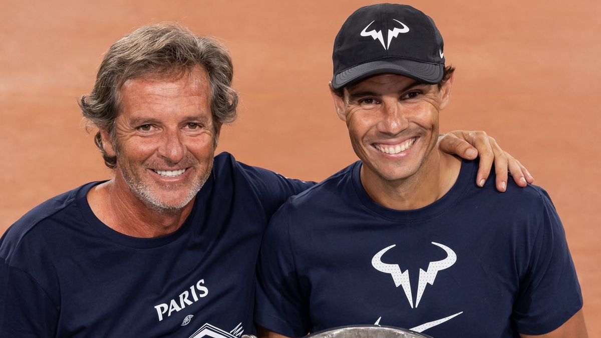 Francis Roig con Rafa Nadal