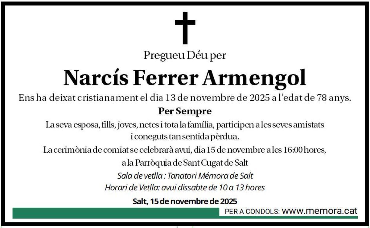 Narcís Ferrer Armengol