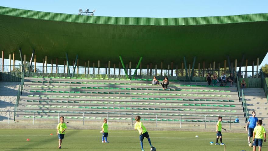 Uno de los campos de fútbol de la Ciudad Deportiva de Torrevieja