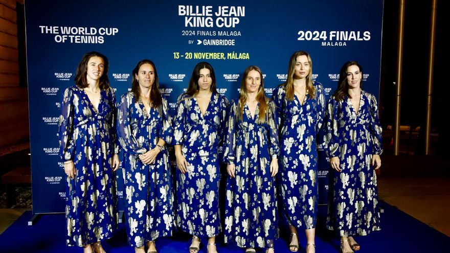Cena de bienvenida de la Billie Jean King Cup en el Palacio de la Aduana
