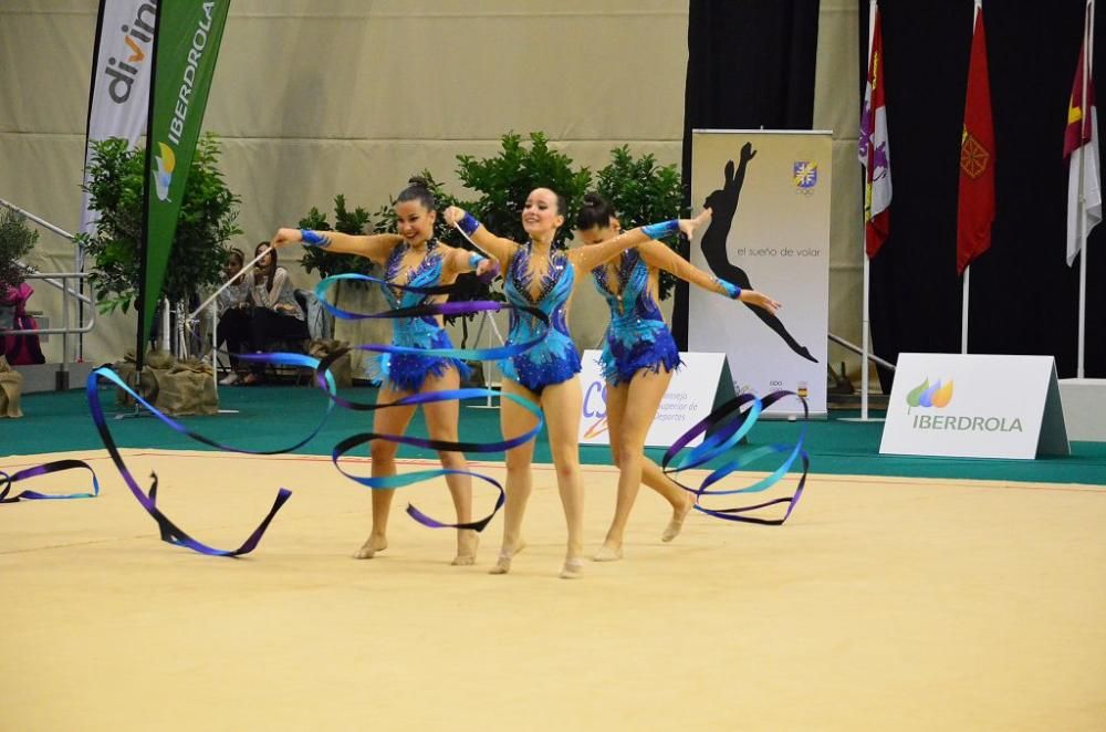 Campeonato de Gimnasia Rítmica: sábado por la tarde