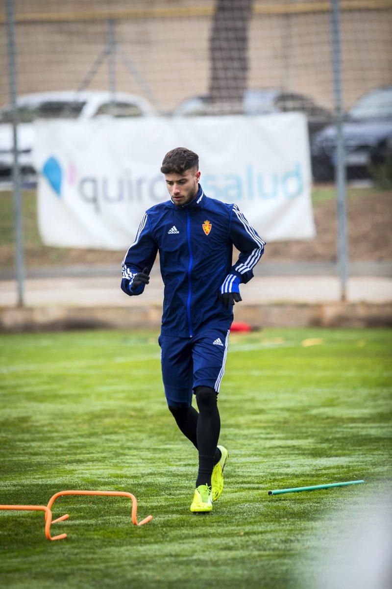 Entrenamiento del Real Zaragoza de hoy 30 de diciembre