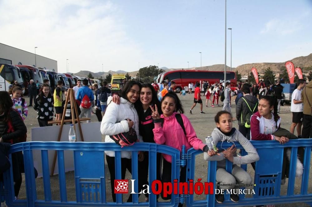 Final Regional de Cross Escolar: entrega de medallas