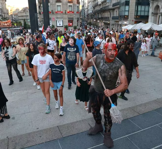 La 'Zombi Walk' viguesa, en imágenes