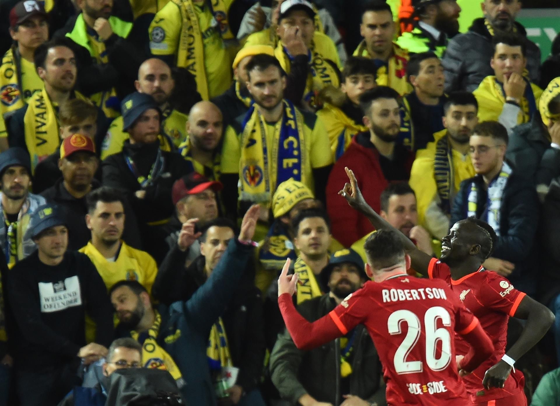 Fotogalería | Las mejores imágenes de la primera parte en Anfield