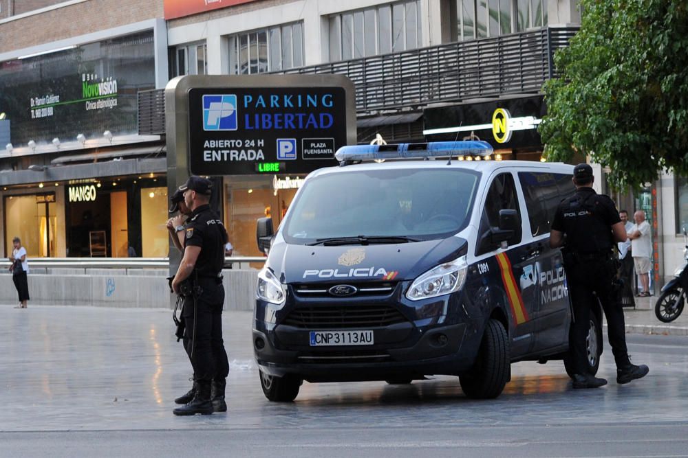 La Policía aumenta la seguridad en Murcia tras los