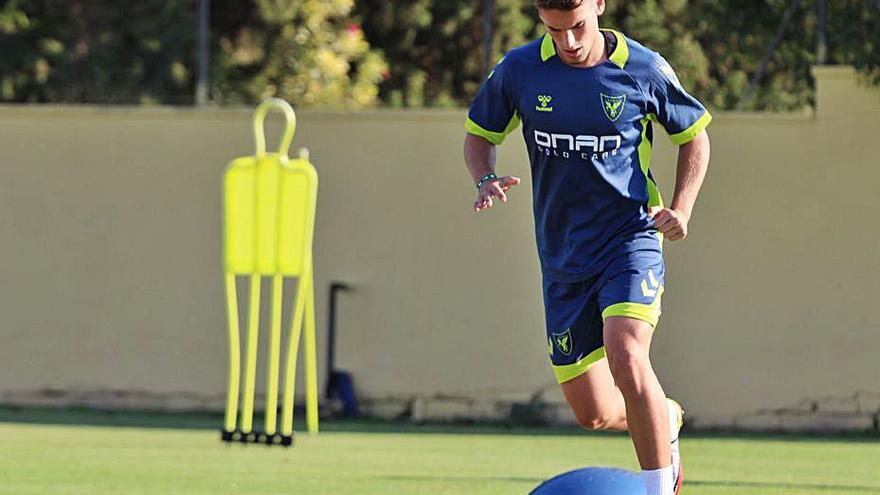 Josema Raigal en un entrenamiento. | PRENSA UCAM