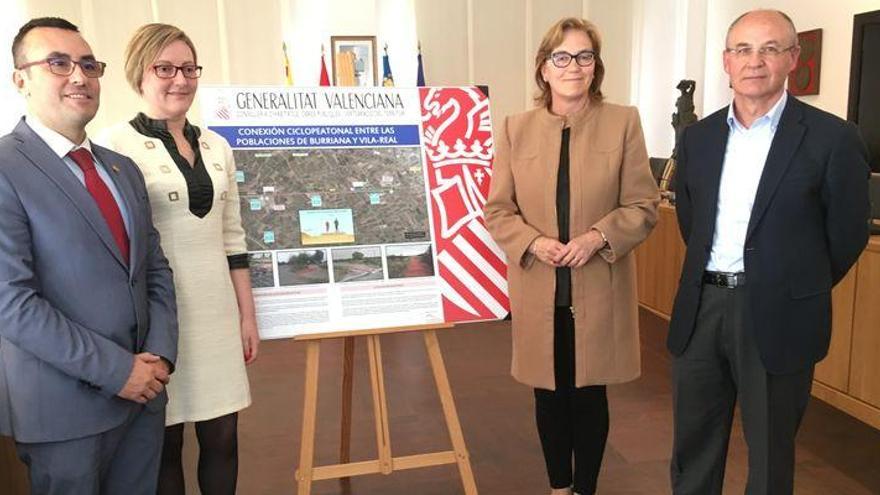 El Consell impulsa un carril ciclopeatonal que conectará Burriana y Vila-real