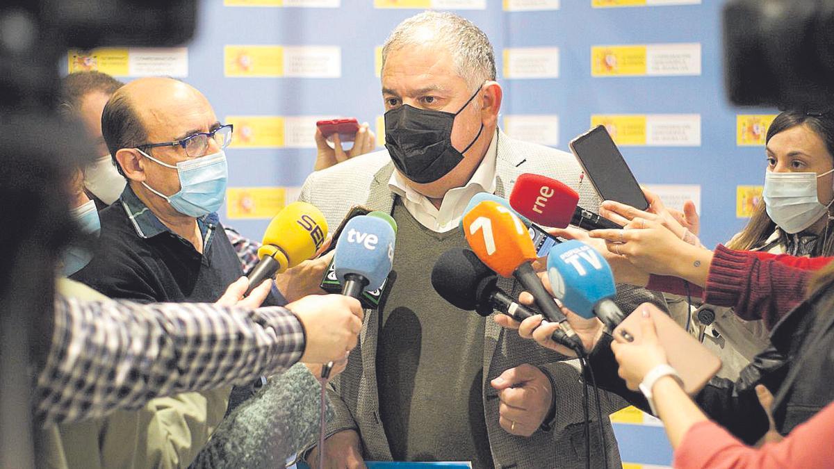 El presidente del Scrats, Lucas Jiménez.