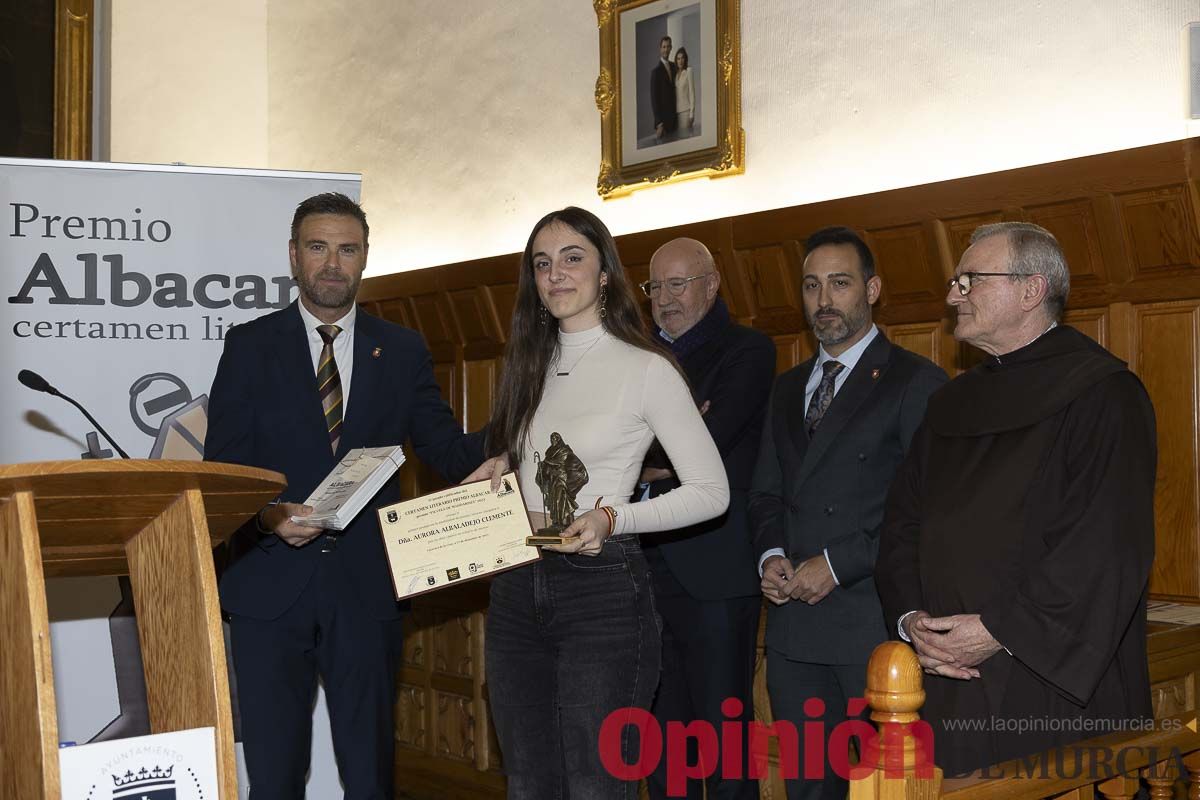 Entrega de los premios Albacara en Caravaca