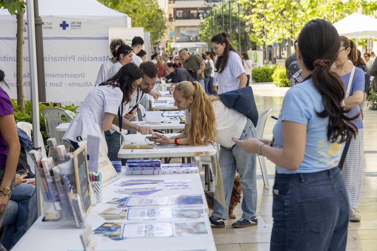 Jornadas de salud abiertas al público del área de salud de Sant Joan d'Alacant