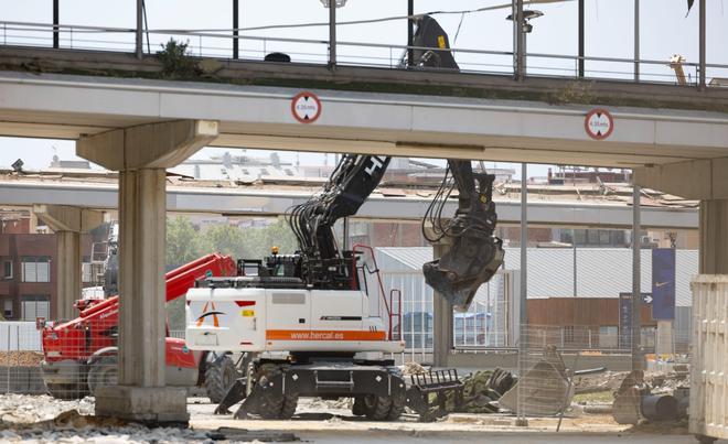 Así avanzan las obras del Camp Nou