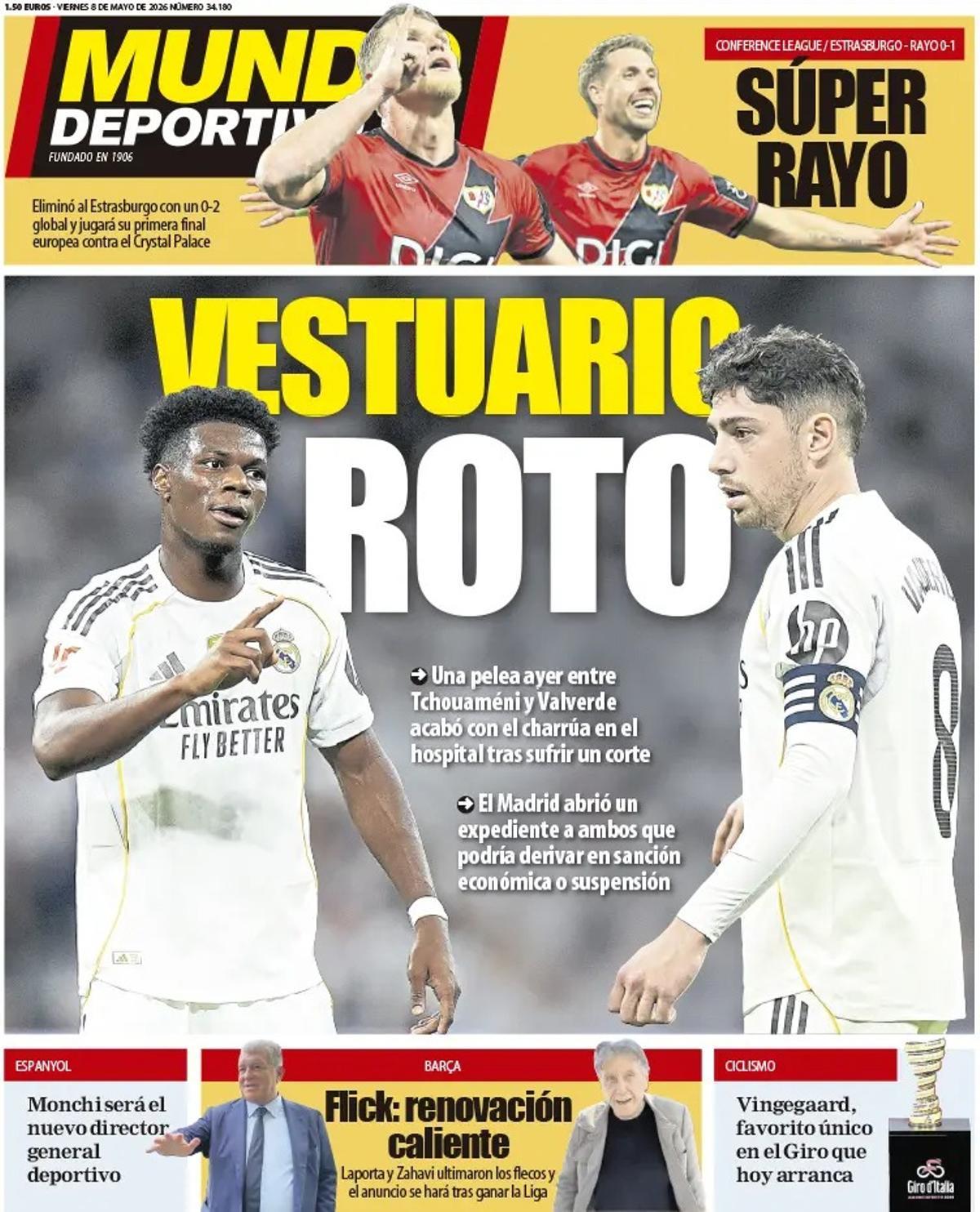 Las imágenes de las portadas de hoy