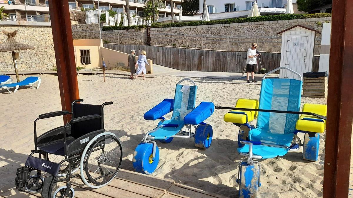 Palma consigue unas playas más inclusivas en las que todos puedan disfrutar sin barreras arquitectónicas.