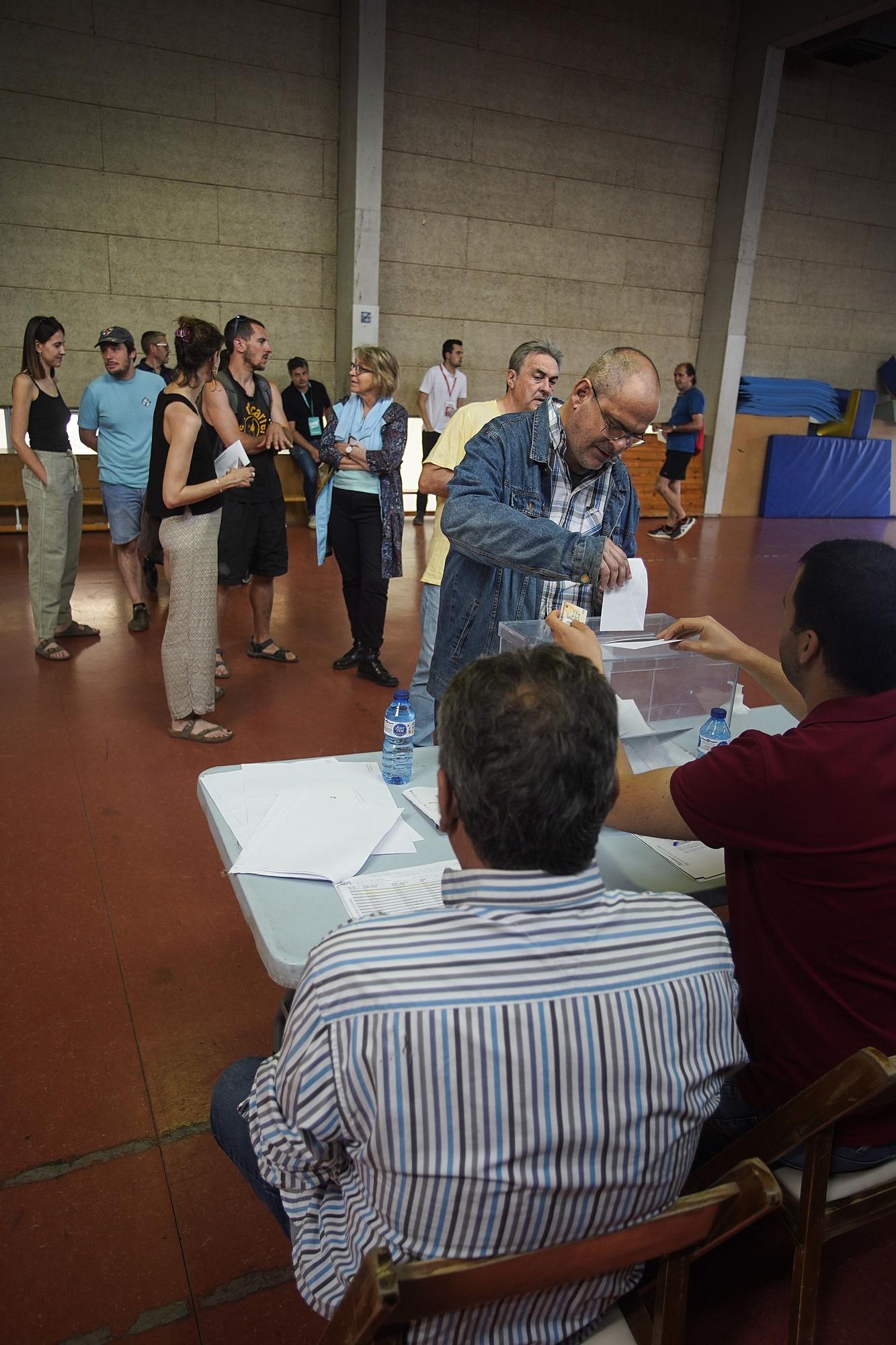 Jornada d'eleccions municipals a Girona