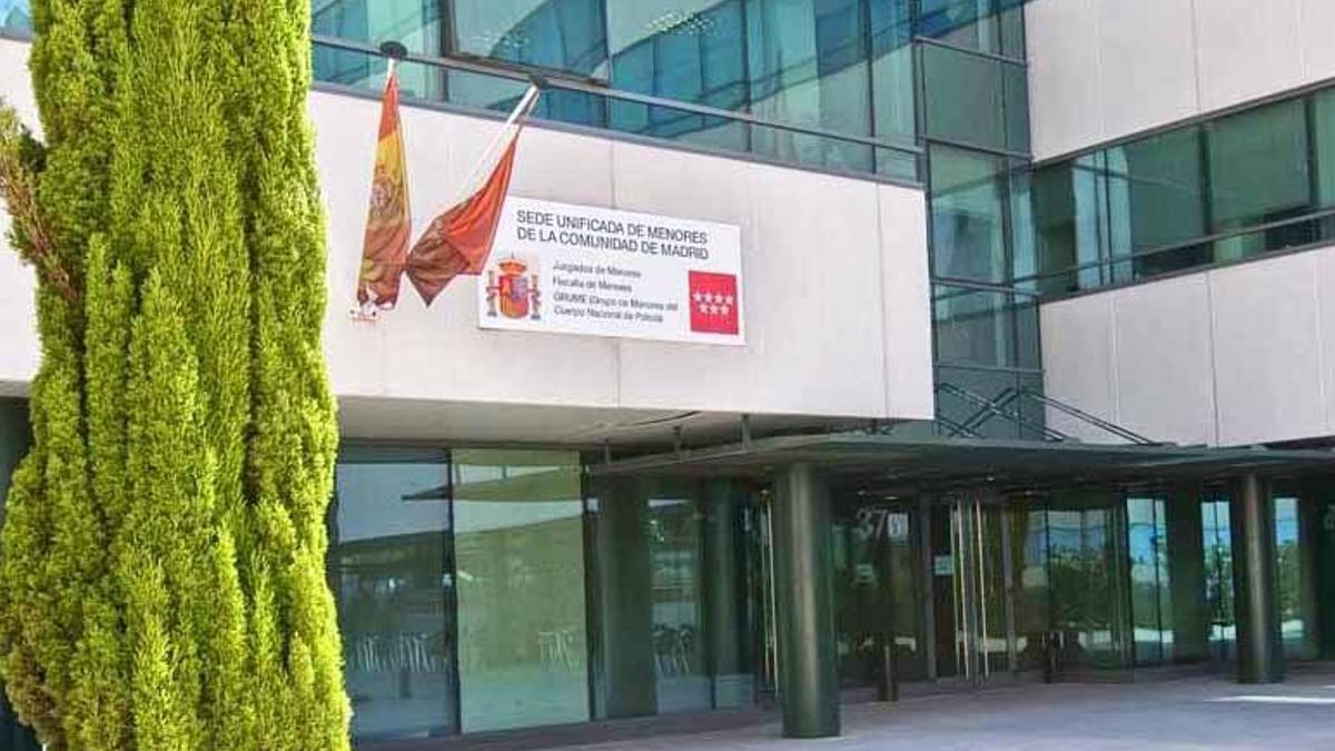 Juzgados de menores de Madrid.