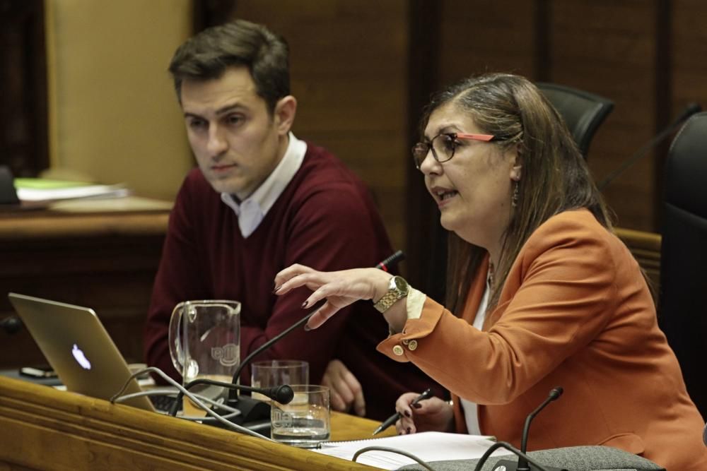 Pleno en el Ayuntamiento de Gijón