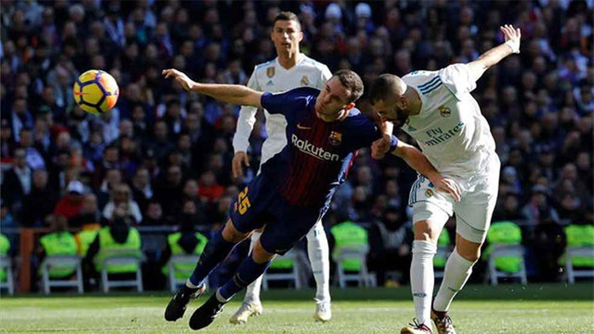 LALIGA | Real Madrid - FC Barcelona (0-3): Palo de Benzema