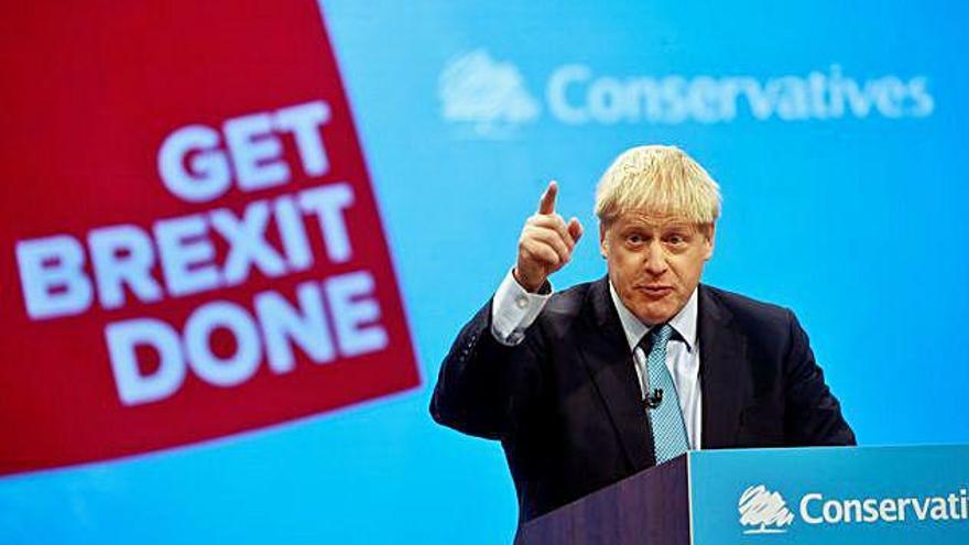 Johnson va presentar la seva darrera proposta a Brussel·les.