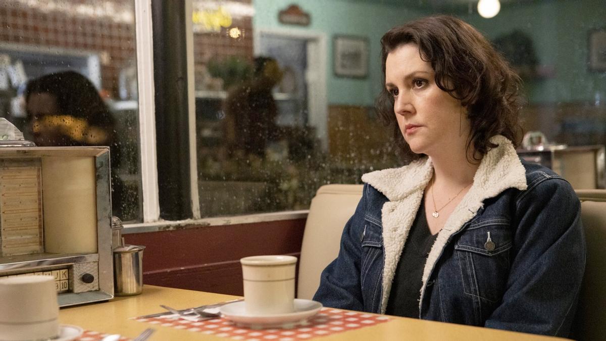 Melanie Lynskey en una escena de Yellowjackets.