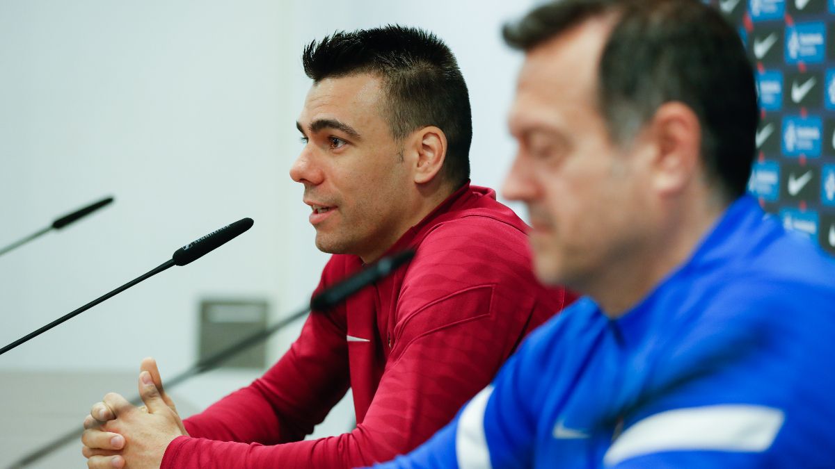 Sergio Lozano y Jesús Velasco, en rueda de prensa