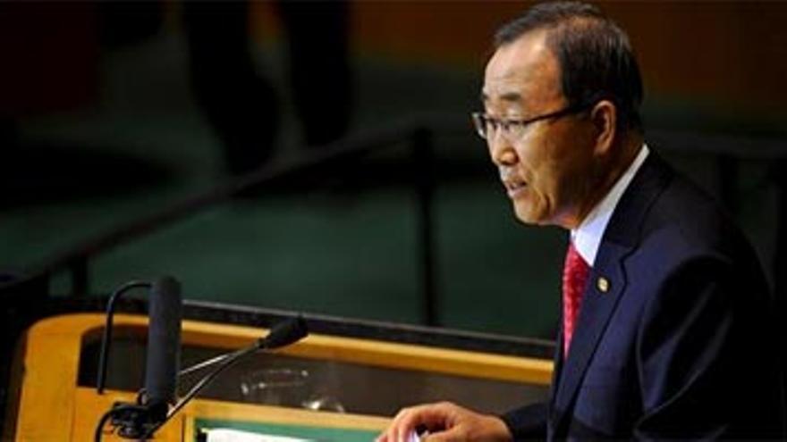 Ban Ki Moon pide que se restablezca el orden de los mercados financieros