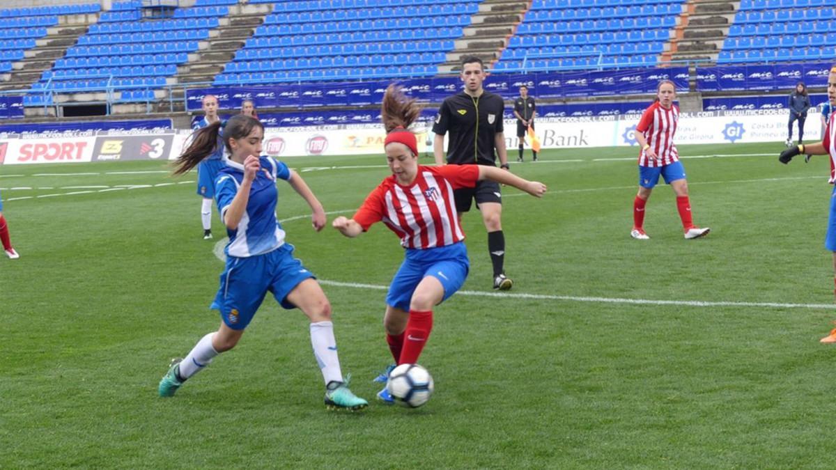 Atléti y Espanyol disputaron la gran final