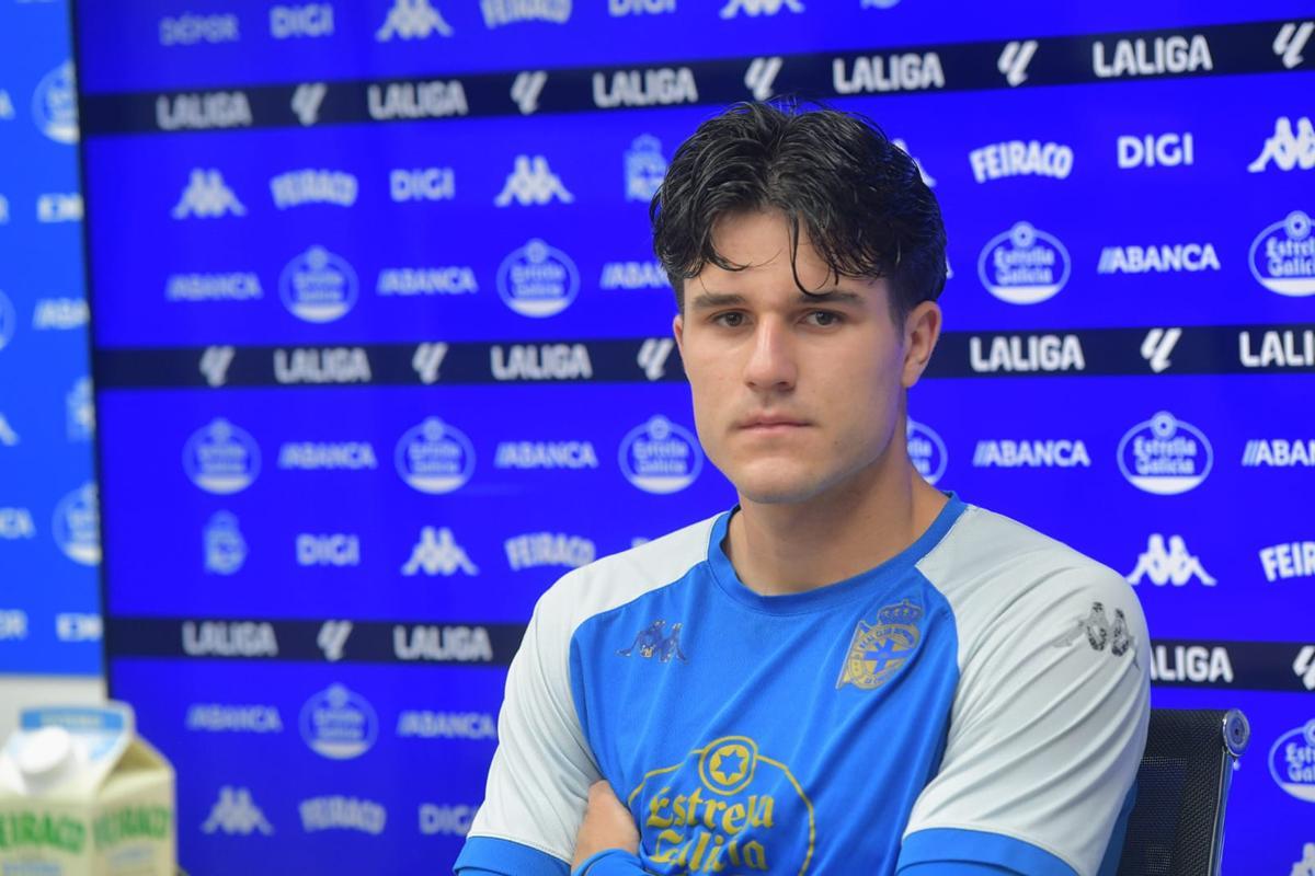 Noé Carrillo, en sala de prensa