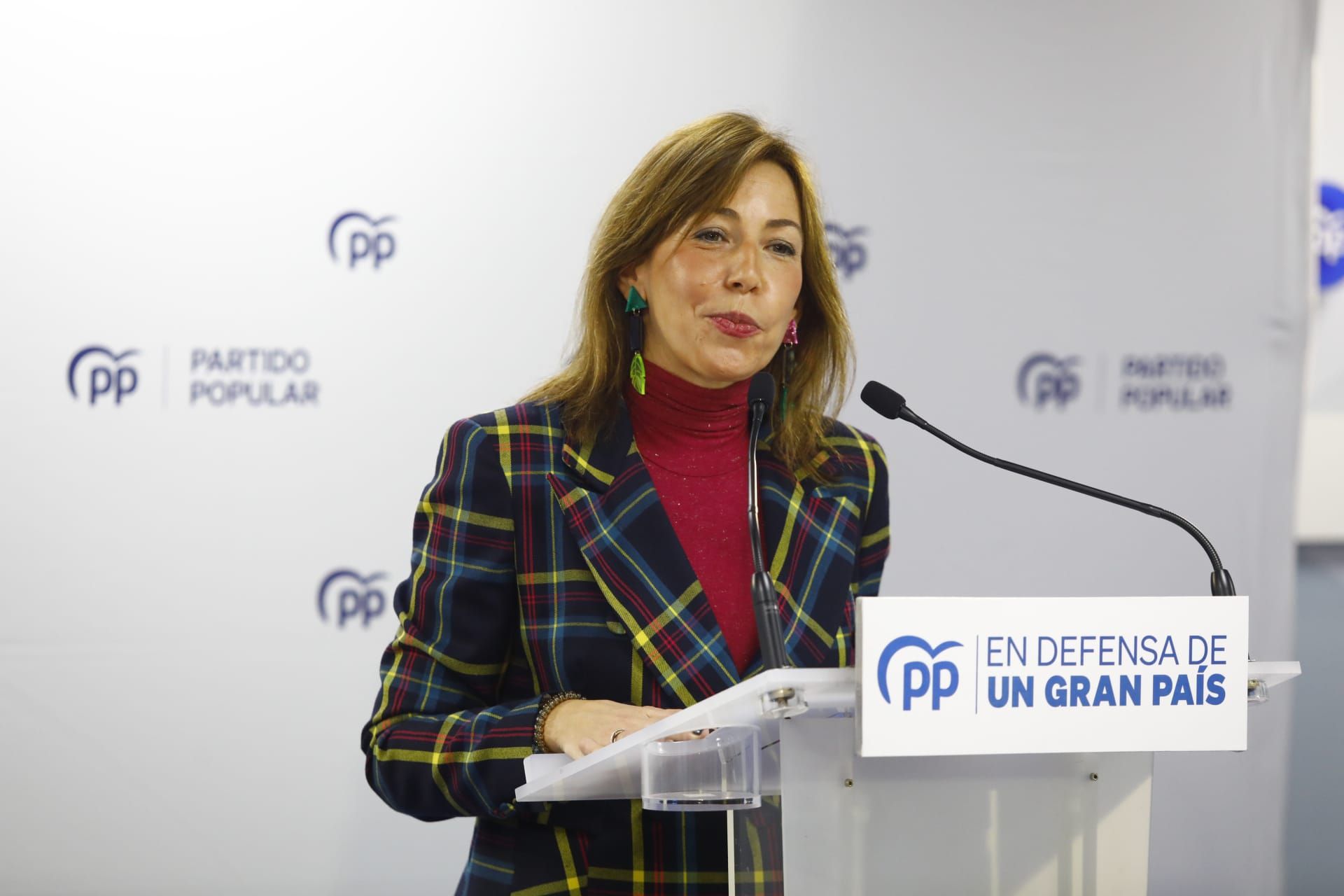 Natalia Chueca, candidata del PP a la alcaldía de Zaragoza