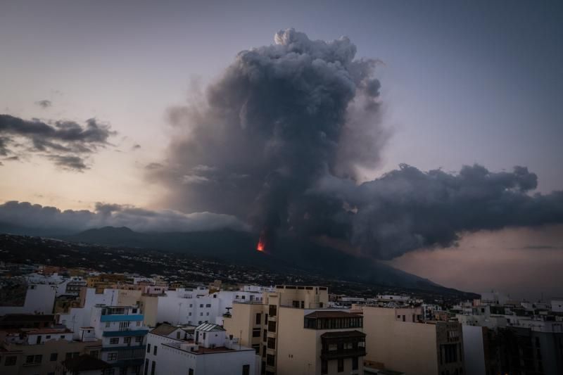 Sexto día de erupción en La Palma