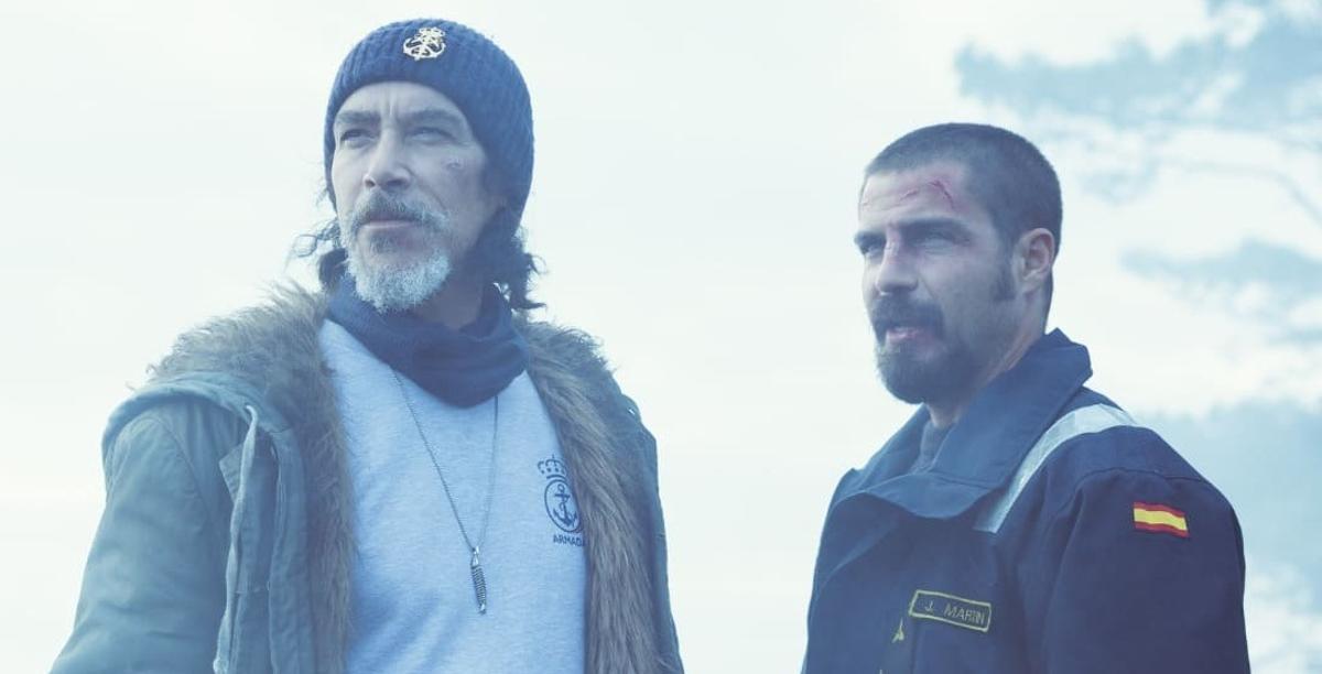Óscar Jaenada y Maxi Iglesias, en la temporada final de 'Punto Nemo'.