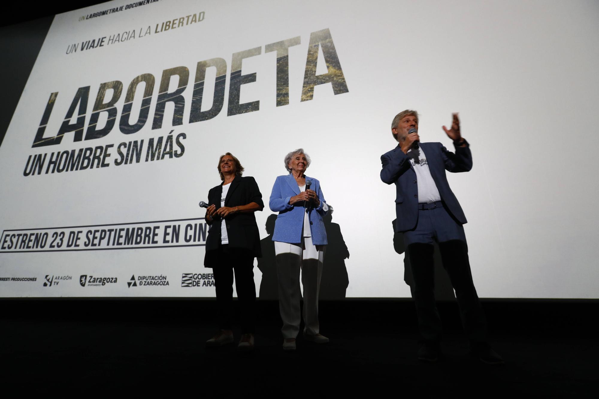 Preestreno de 'Labordeta, un hombre sin más'