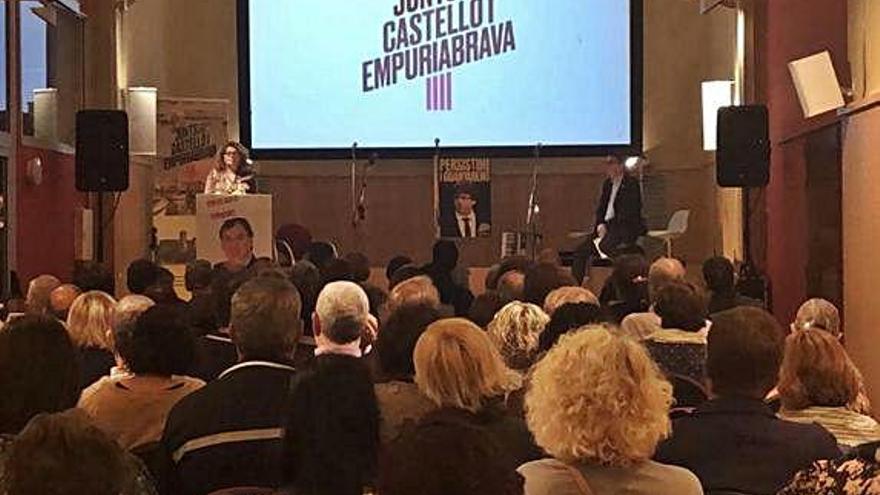 Geli i Puigdemont tanquen la campanya de Junts per Castelló