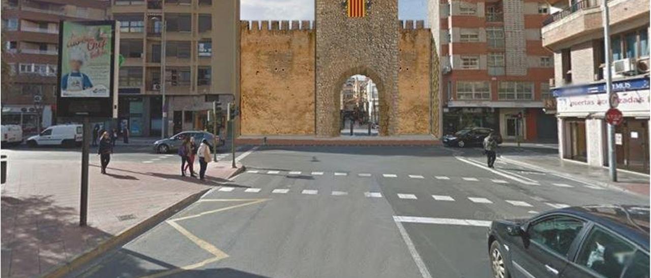 Los vecinos proponen recuperar la torre medieval en el acceso a Campoamor