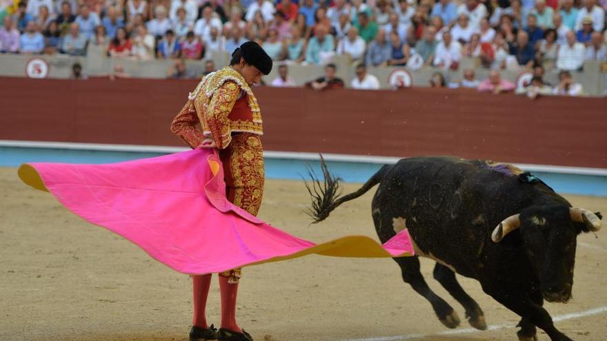 Roca Rey, revelación del toreo, el pasado año en la feria capitalina