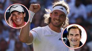 La anécdota de Tsitsipas con Nadal y Federer.