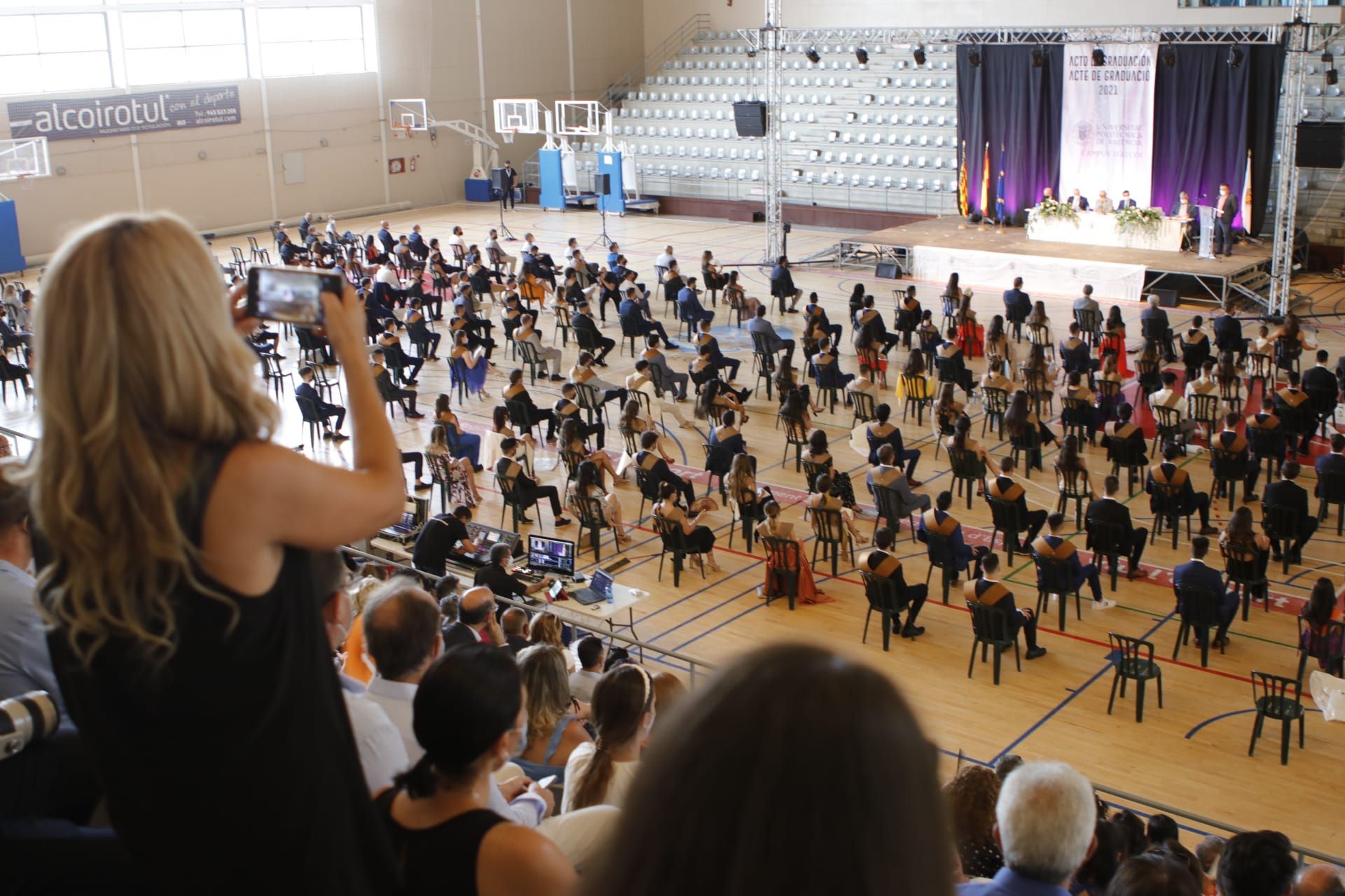 Acto de graduación del Campus de Alcoy de la UPV